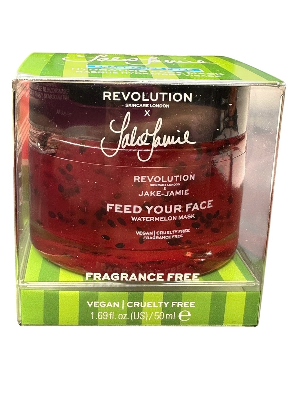 Revolution Skincare Watermelon Face Mask - Red NWT